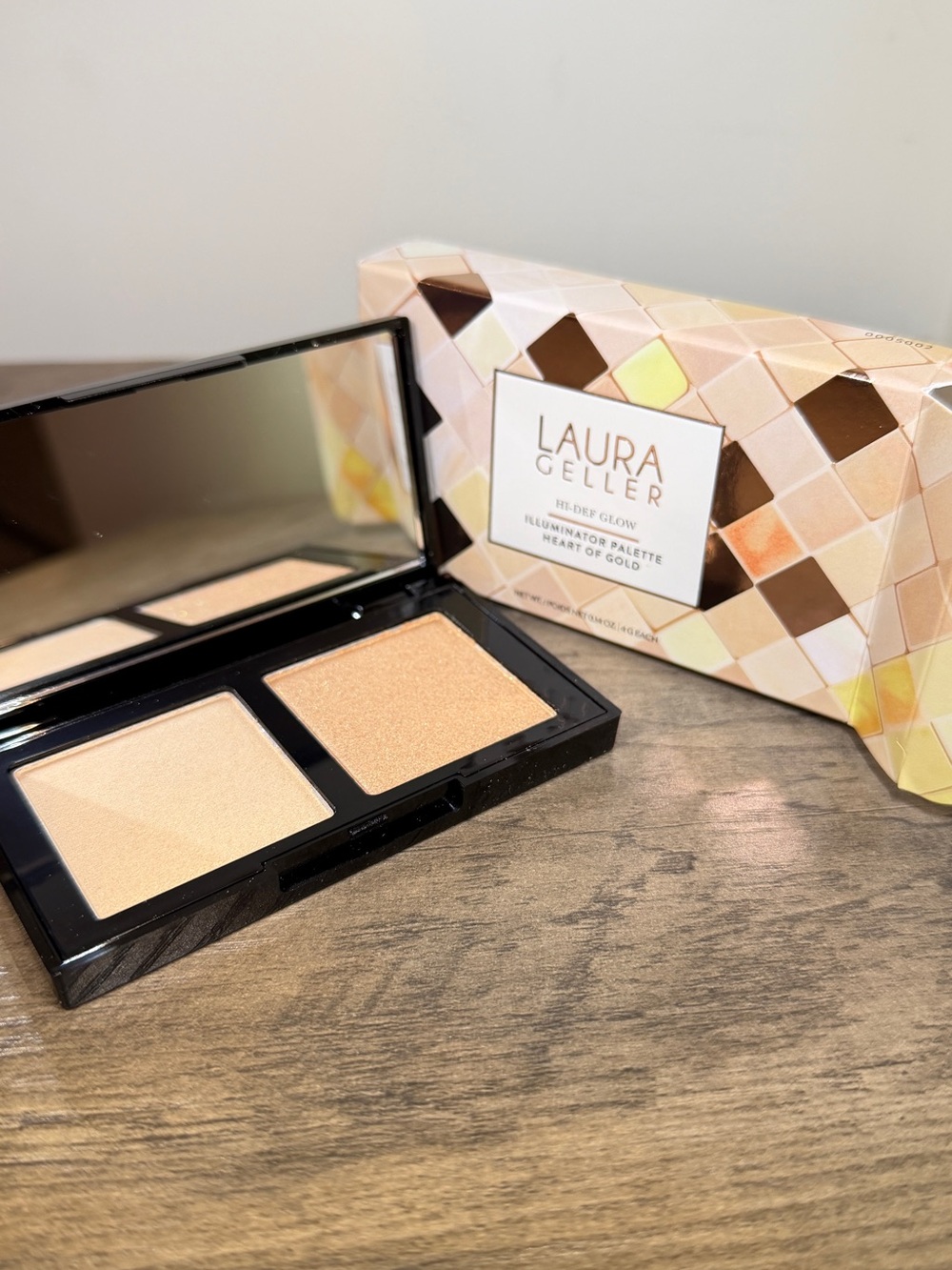 Laura Geller Highlighter Duo in Warm Gold & Champagne